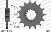 Pignone AFAM 20611-15 passo 525 HONDA CB 1000 R 2018  -2023